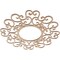 Ekena Millwork Reims Wood Fretwork Pierced Ceiling Medallion, Alder, 28"OD x 10 3/4"ID x 1/4"T CMWP28X28X0250REAL - alternate 2
